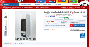 Combina frigorifica indesit biaa13